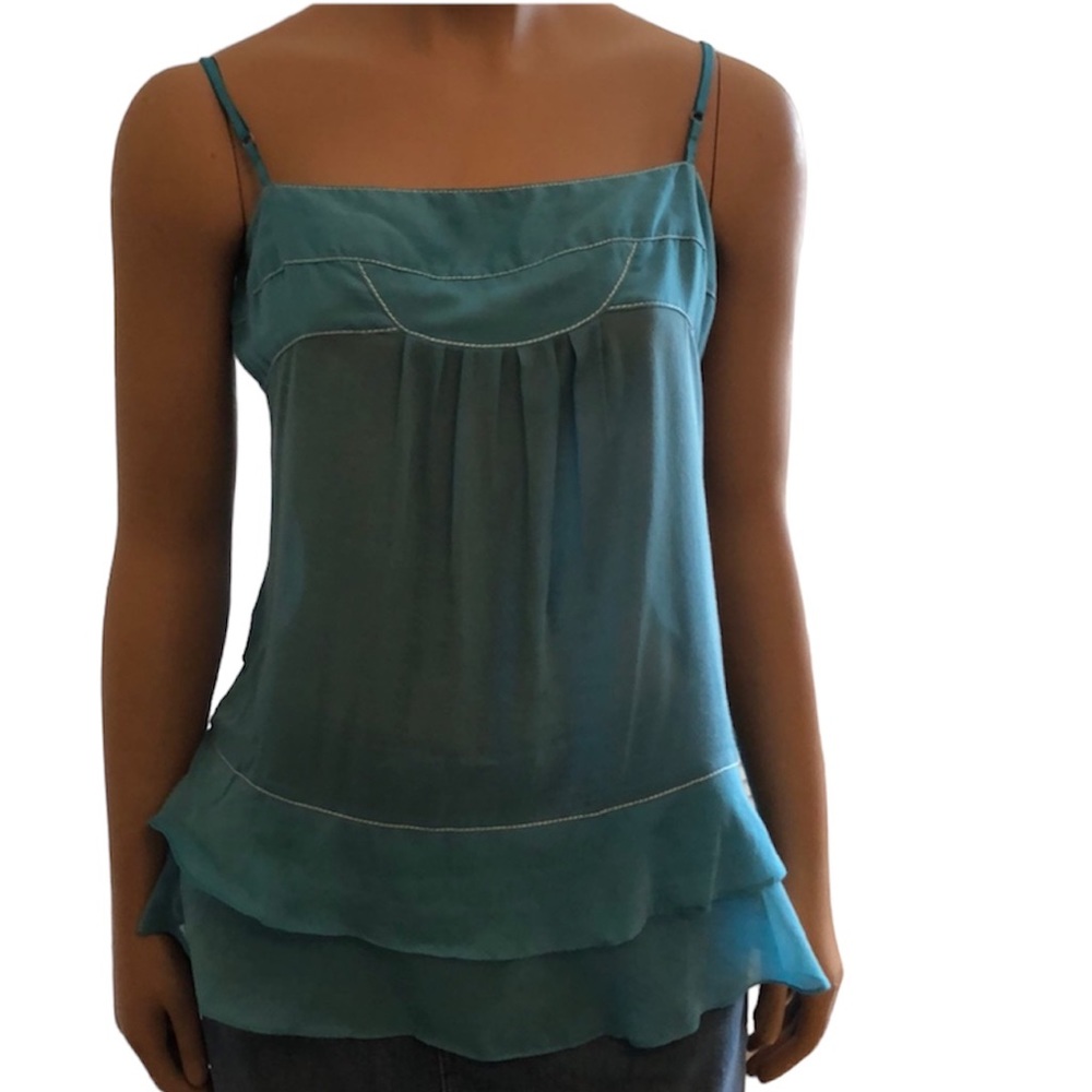 Parameter Cami Bohemian Boho Top Blouse SZ 6